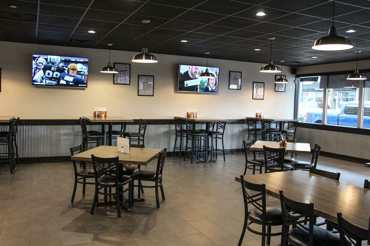 DINE IN & OUR BAR Pizza 1 One Alma Michigan Best Pizza In Town